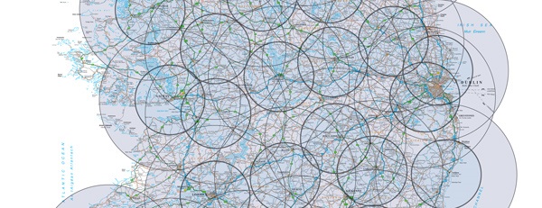 Geodetic service map GPS