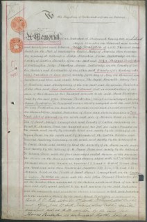 Registry of Deeds transcript of a 1920 memorial