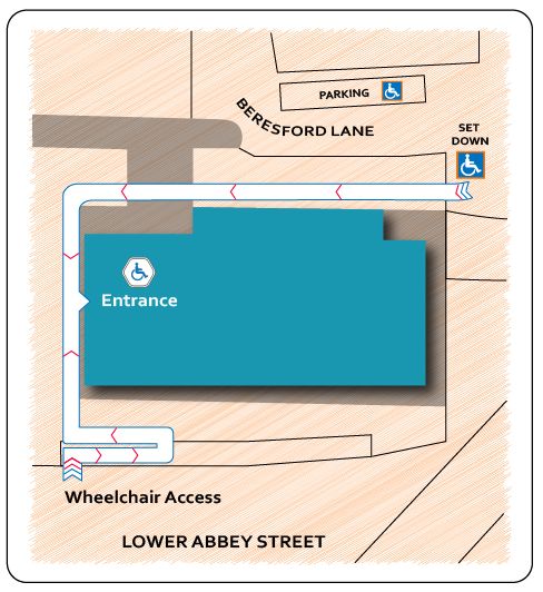 Irish Life Building Accessibility