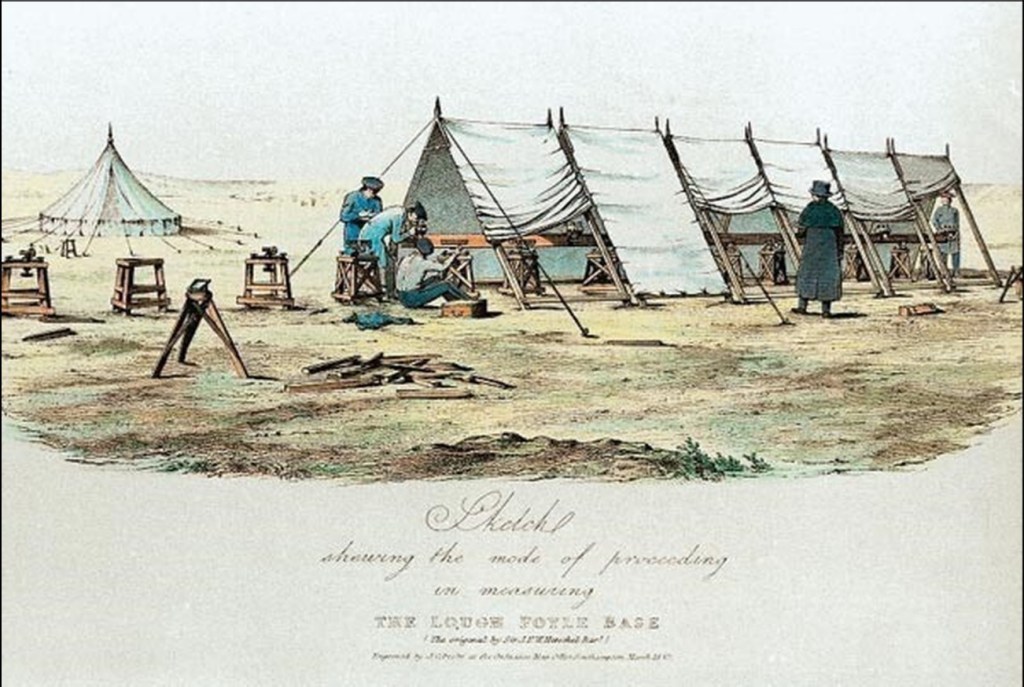 Lough Foyle Baseline mapping in 1827