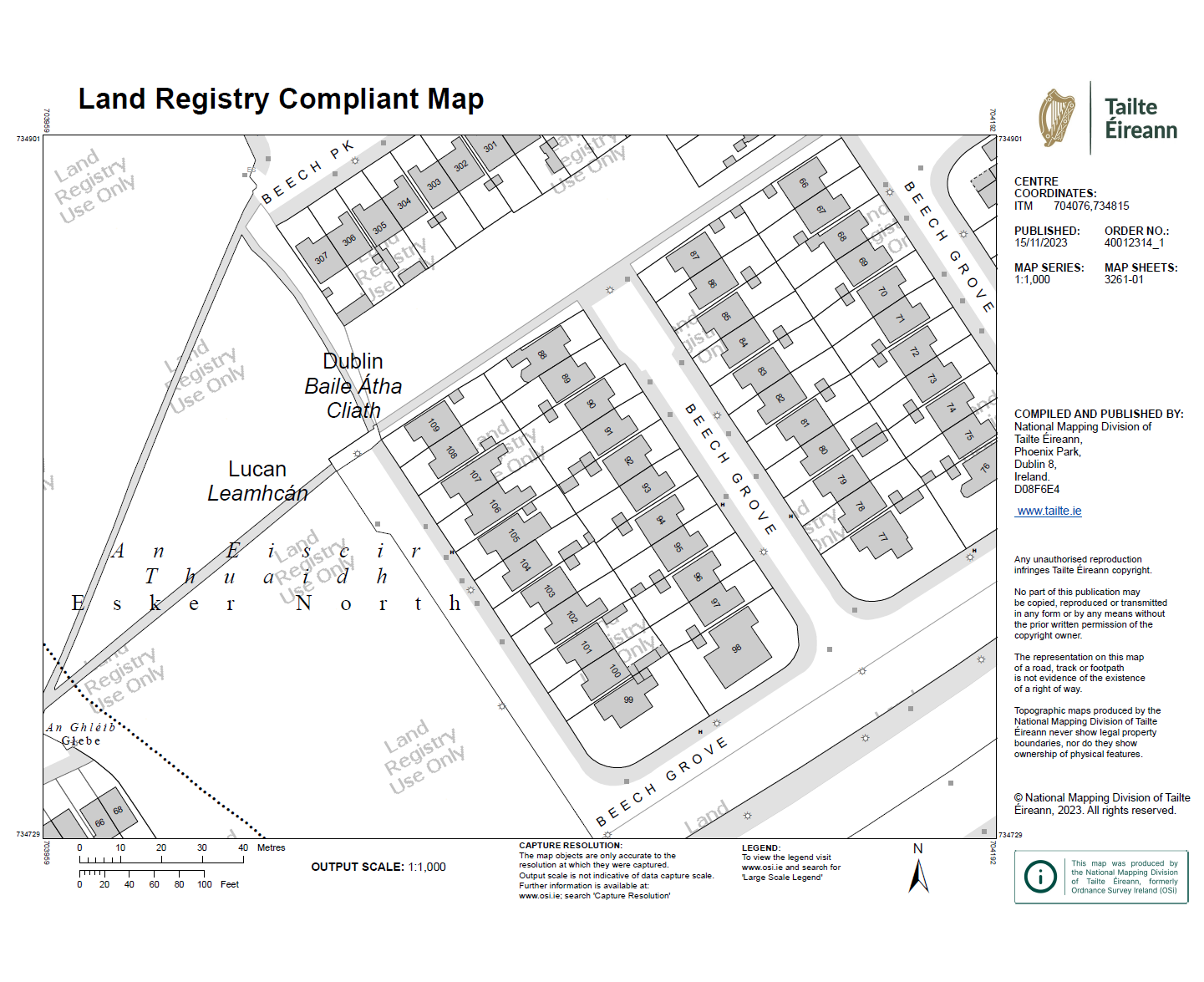 Tailte ireann map shop order maps online