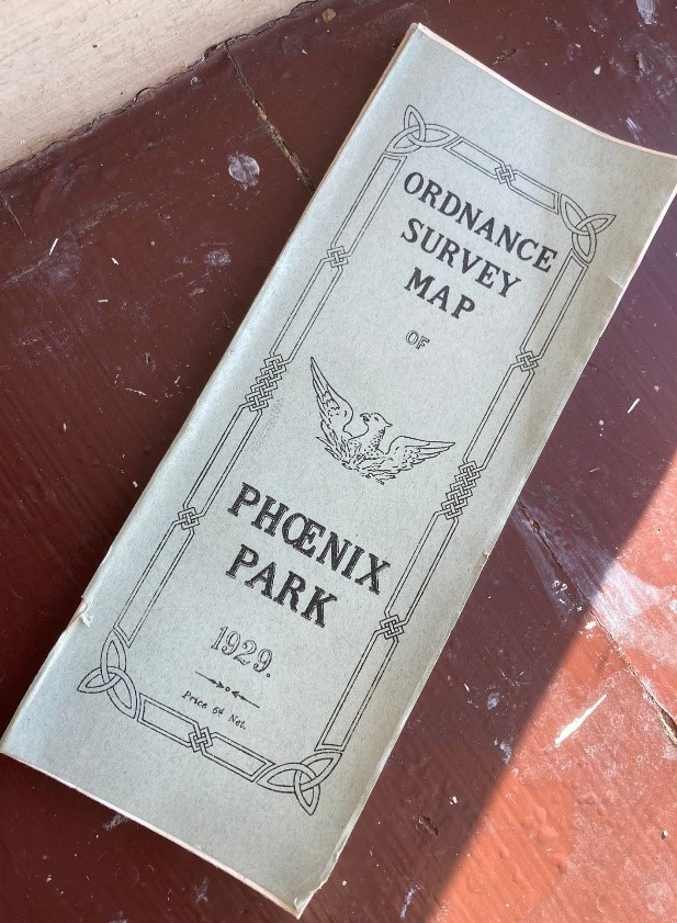 Cover of the commemorative Irish International Grand Prix Motor Race map